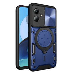 Husa Motorola Moto G14 Techsuit CamGuard Pro, albastru
