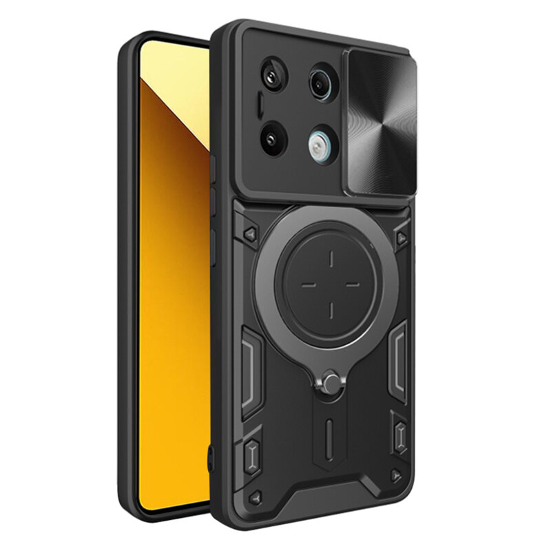 Husa Xiaomi Redmi Note 13 5G Techsuit CamGuard Pro, negru