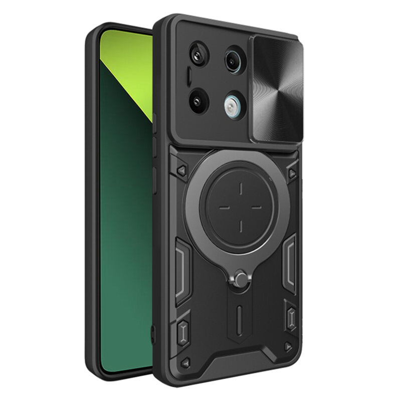 Husa Xiaomi Redmi Note 13 Pro 5G Techsuit CamGuard Pro, negru