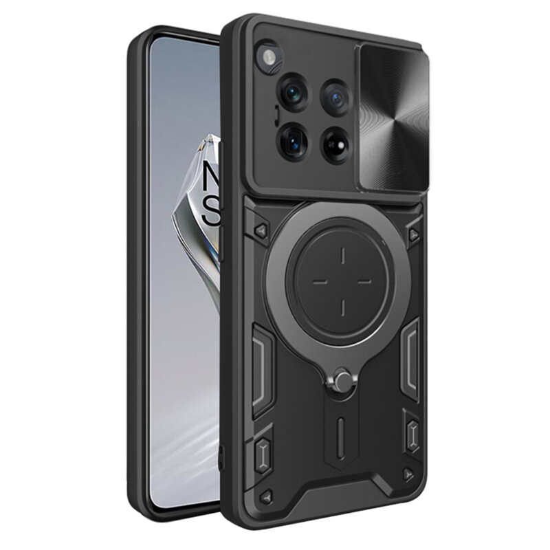 Husa OnePlus 12 Techsuit CamGuard Pro, negru