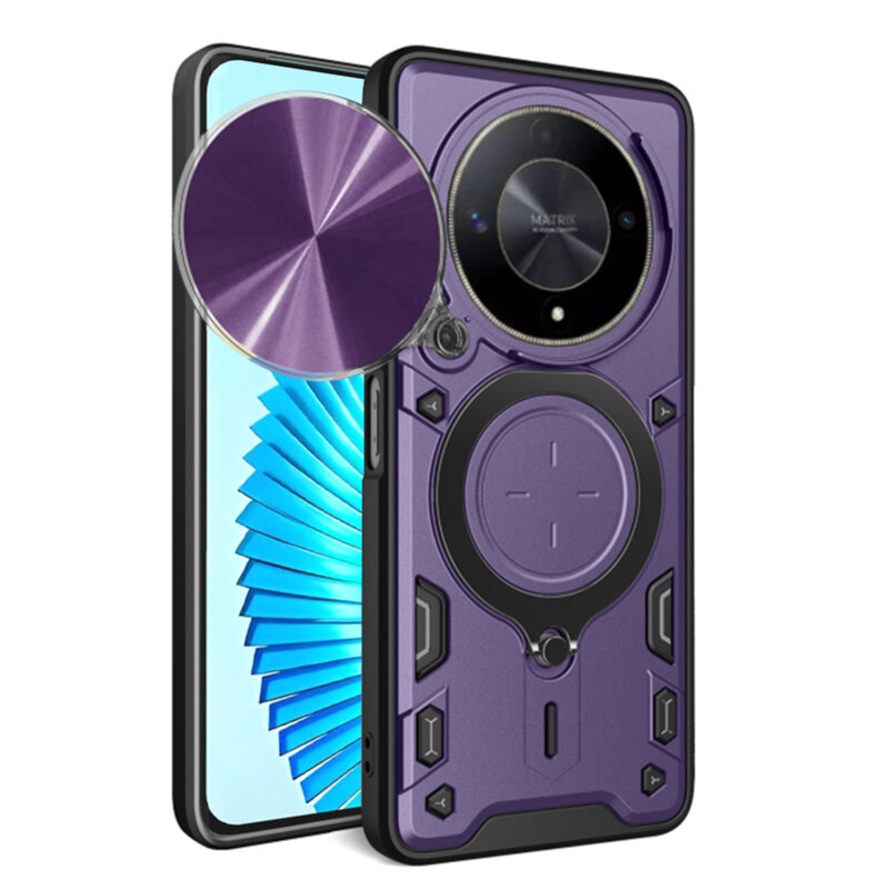 Husa Honor Magic6 Lite Techsuit CamGuard Pro, mov