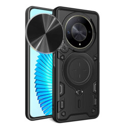 Husa Honor Magic6 Lite Techsuit CamGuard Pro, negru
