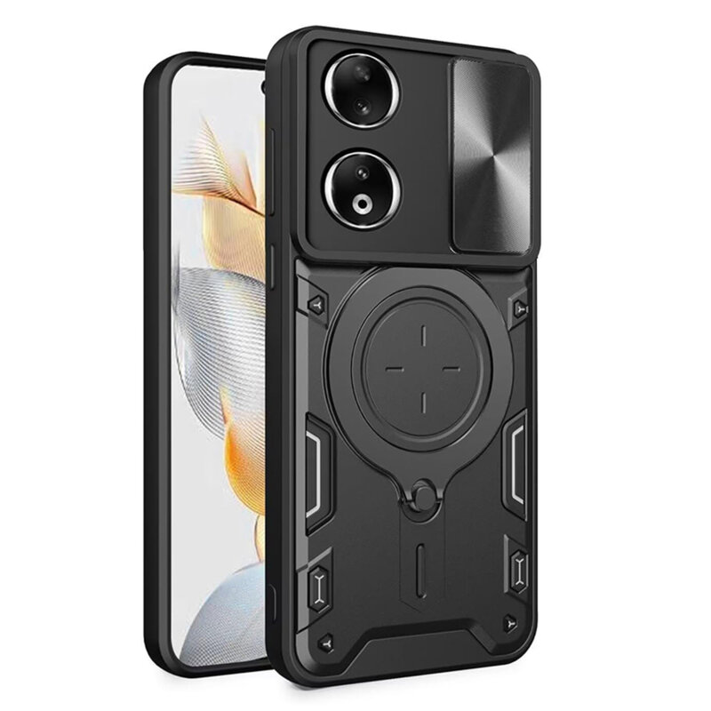 Husa Honor 90 Techsuit CamGuard Pro, negru