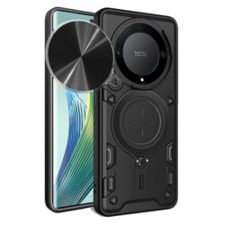 Husa Honor Magic5 Lite Techsuit CamGuard Pro, negru