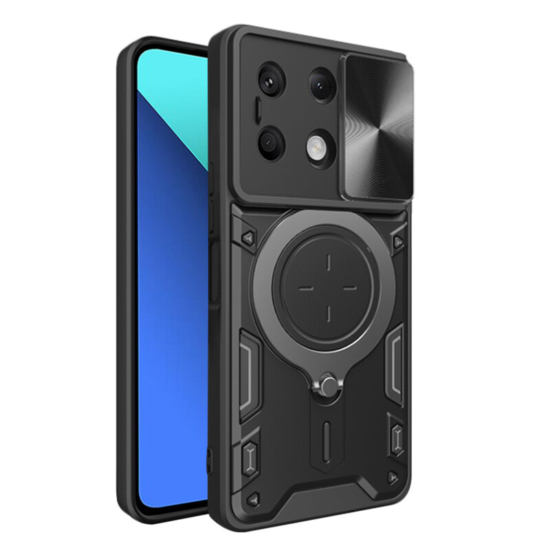 Husa Xiaomi Redmi Note 13 4G Techsuit CamGuard Pro, negru