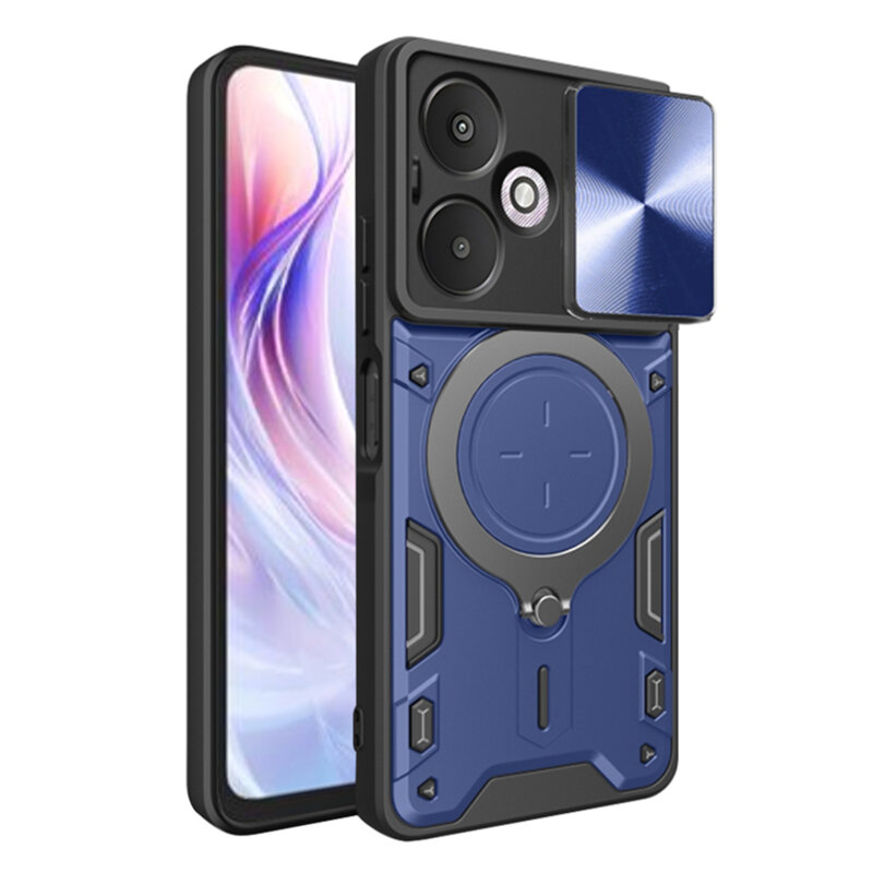 Husa Xiaomi Redmi 13C 5G Techsuit CamGuard Pro, albastru