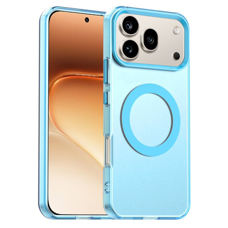 Husa Honor 600 Pro Techsuit CandyCase MagSafe, albastru