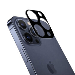 Folie camera iPhone 15 Pro Techsuit Full Glass, negru