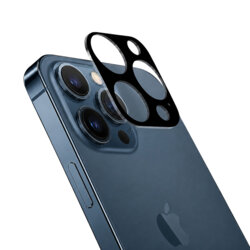 Folie camera iPhone 12 Pro Max Techsuit Full Glass, negru
