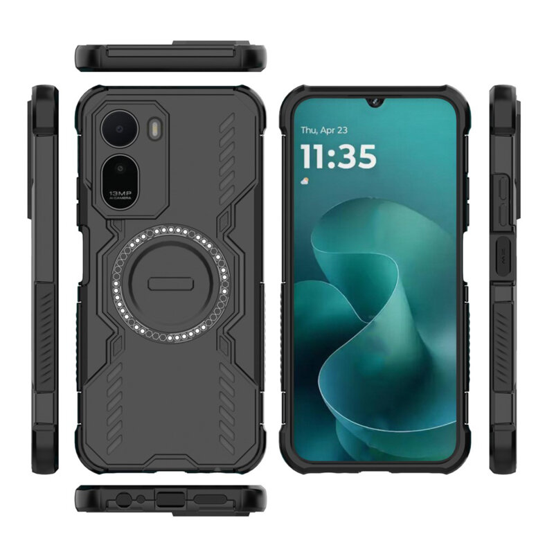 Husa Xiaomi Redmi A7 Pro 4G Techsuit ArmorMag Case, negru