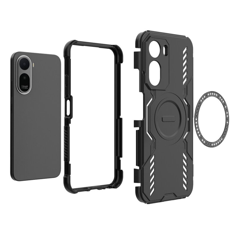 Husa Xiaomi Redmi A7 Pro 4G Techsuit ArmorMag Case, negru