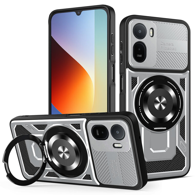 Husa Xiaomi Redmi A7 Pro 4G Techsuit RuggedCam, gri