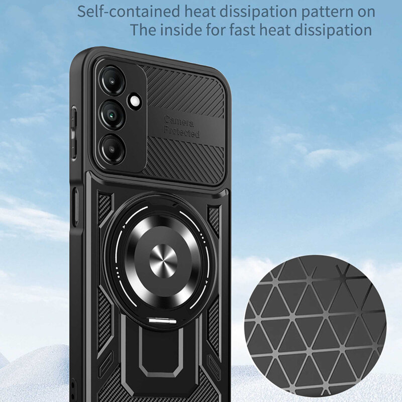 Husa Xiaomi Redmi A7 Pro 4G Techsuit RuggedCam, gri