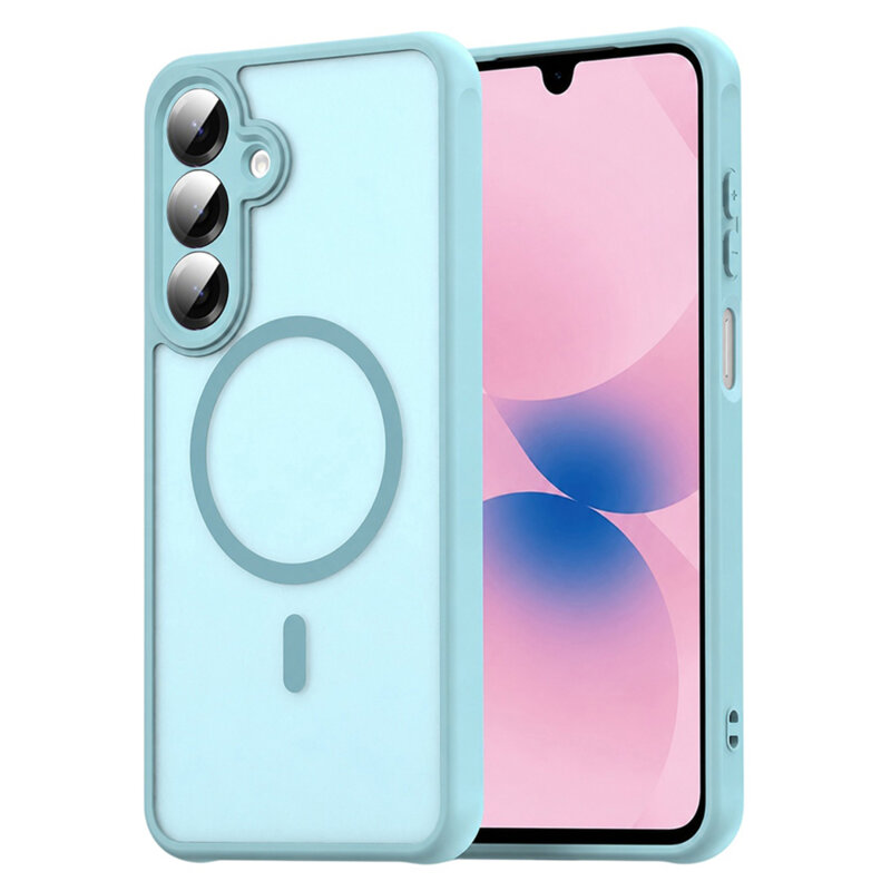 Husa Samsung Galaxy A27 5G Techsuit HaloFrost II MagSafe, verde menta