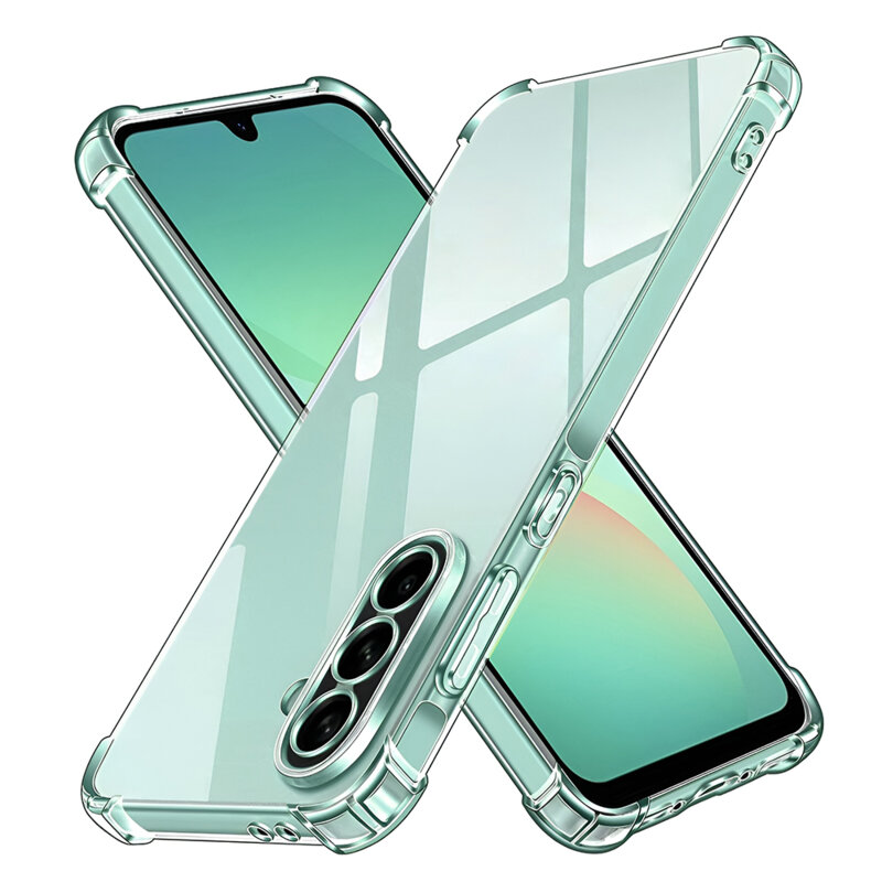 Husa Samsung Galaxy A26 5G Techsuit Shockproof Clear Silicone, transparenta