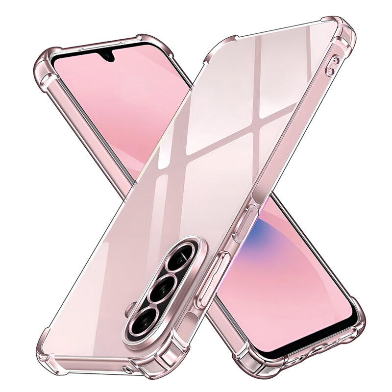 Husa Samsung Galaxy A27 5G Techsuit Shockproof Clear Silicone, transparenta