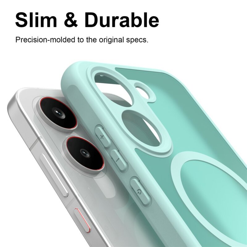 Husa Xiaomi Poco X8 Pro Techsuit HaloFrost II MagSafe, verde menta