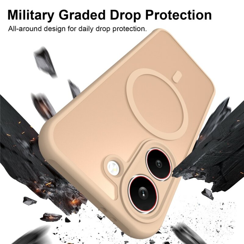 Husa Xiaomi Poco X8 Pro Techsuit HaloFrost II MagSafe, auriu