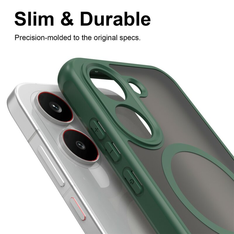 Husa Xiaomi Poco X8 Pro Techsuit HaloFrost II MagSafe, verde
