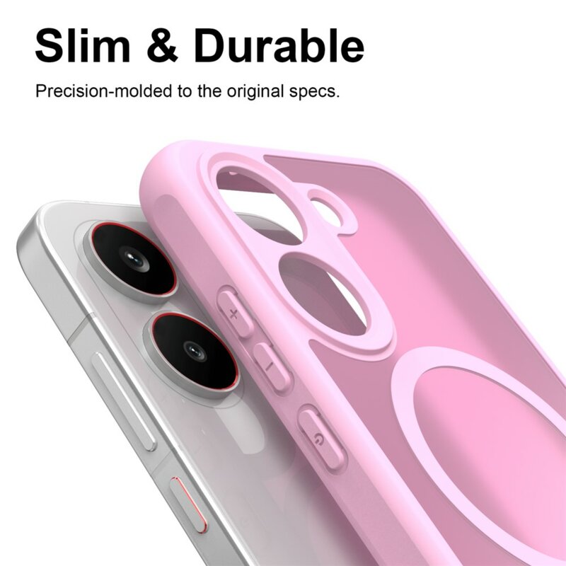Husa Xiaomi Poco X8 Pro Techsuit HaloFrost II MagSafe, roz