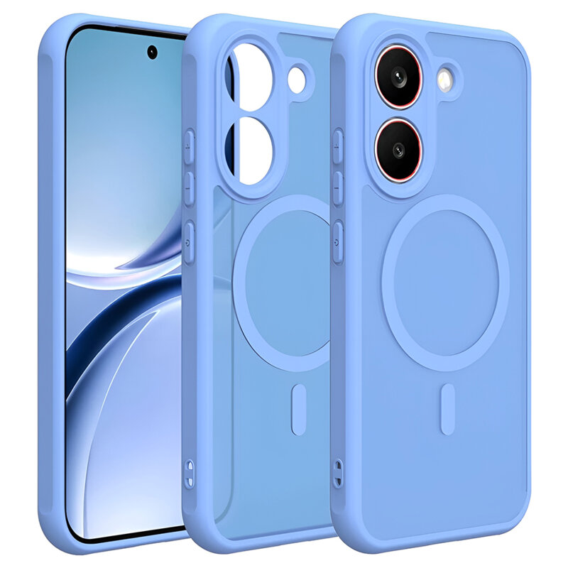 Husa Xiaomi Poco X8 Pro Techsuit HaloFrost II MagSafe, albastru