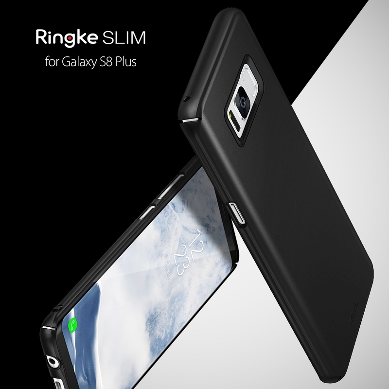 Husa Samsung Galaxy S8+, Galaxy S8 Plus Ringke Slim - SF Black