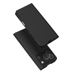 Husa Honor 600 Pro Techsuit Magskin Book, negru