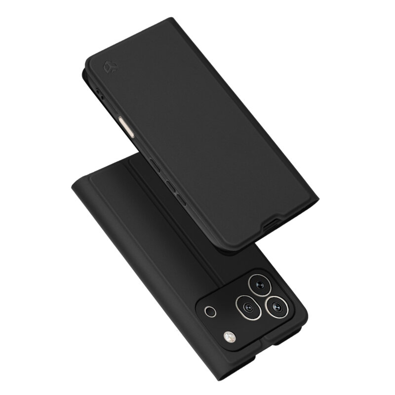 Husa Honor 600 Pro Techsuit Magskin Book, negru
