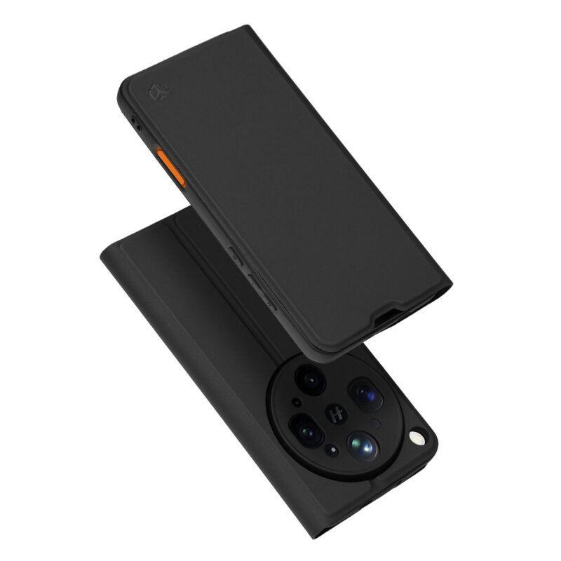 Husa Oppo Find X9 Ultra Techsuit Magskin Book, negru