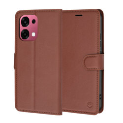 Husa Oppo A6 Pro 4G Techsuit Leather Folio, maro