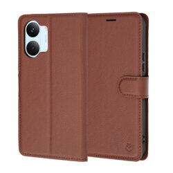 Husa Xiaomi Poco X8 Pro Max Techsuit Leather Folio, maro