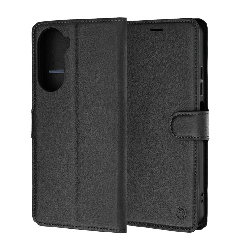 Husa Xiaomi Redmi A7 Pro 4G Techsuit Leather Folio, negru