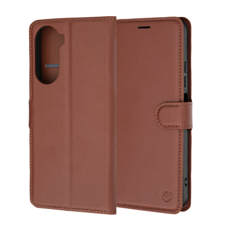 Husa Xiaomi Redmi A7 Pro 4G Techsuit Leather Folio, maro