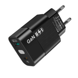 Incarcator priza GaN 33W pentru tableta Techsuit GaNeXus, negru, CHPD131