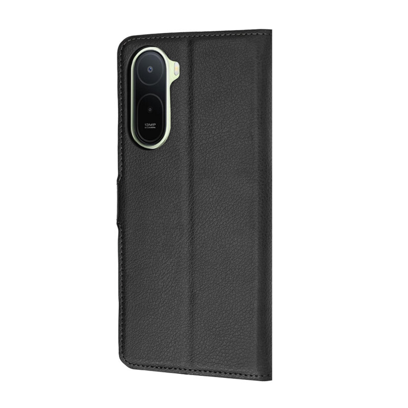 Husa Xiaomi Redmi A7 Pro 4G Techsuit Leather Folio, negru