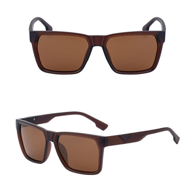 Ochelari polarizati casual de barbati Techsuit 8500, maro