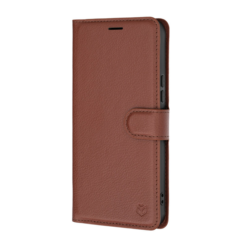 Husa Xiaomi Poco X8 Pro Max Techsuit Leather Folio, maro