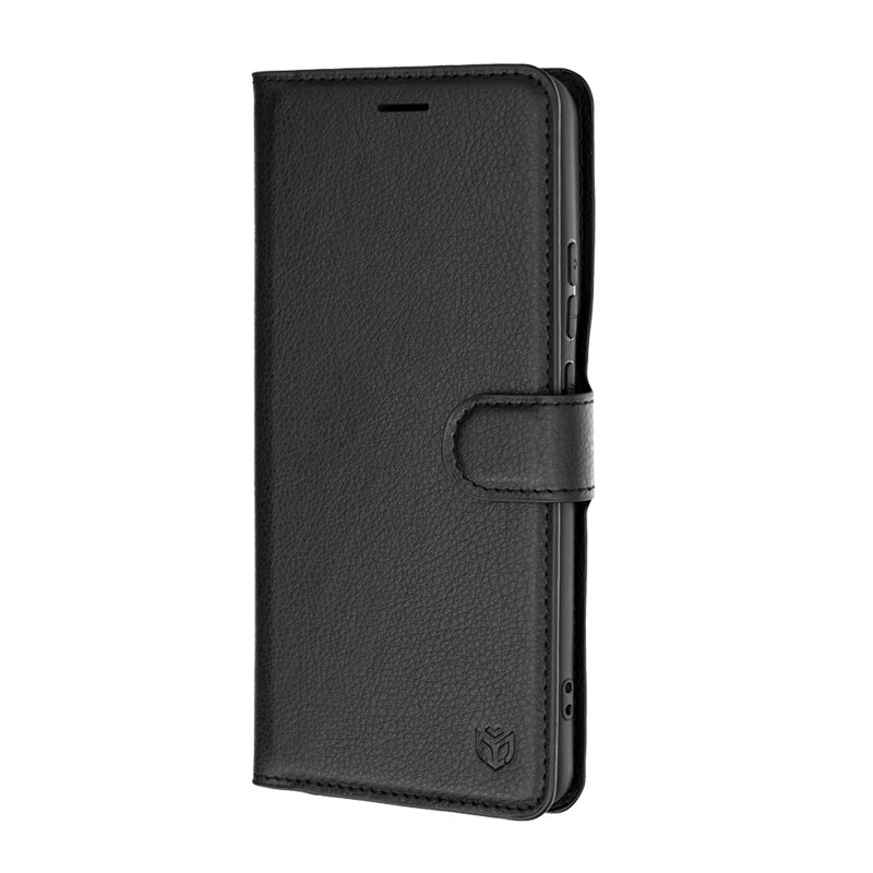 Husa Motorola Signature Techsuit Leather Folio, negru
