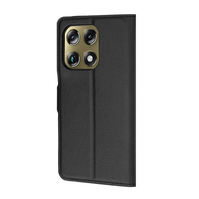 Husa Motorola Signature Techsuit Leather Folio, negru