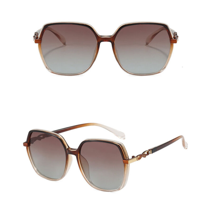 Ochelari dama cu protectie UV classic retro Techsuit 5223, maro