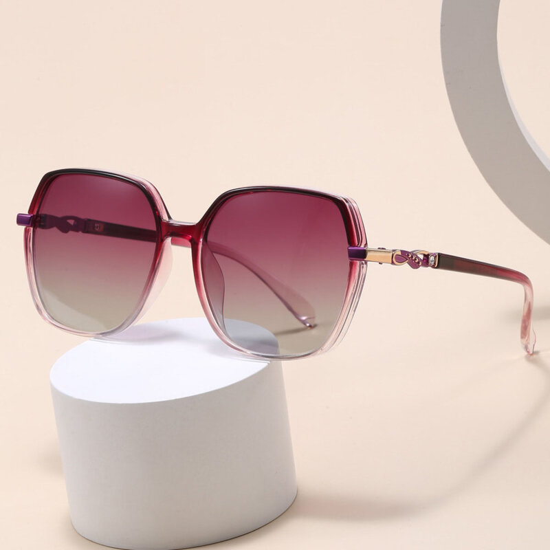 Ochelari dama cu protectie UV classic retro Techsuit 5223, gri