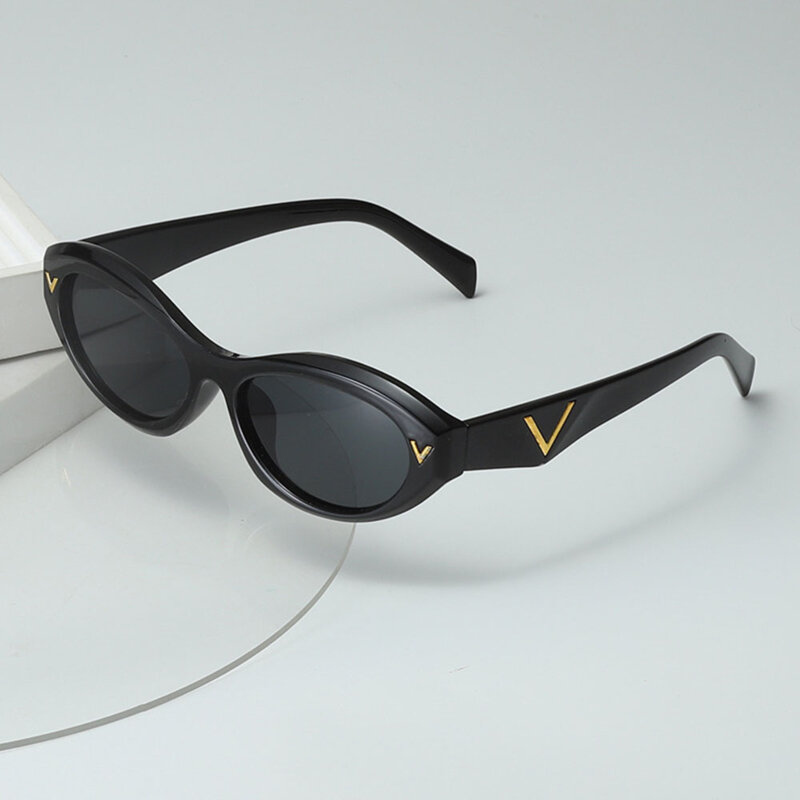 Ochelari de dama ovali, rama micro Techsuit 77115, negru