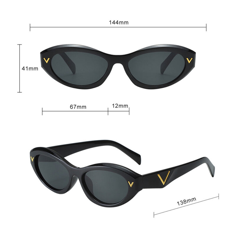 Ochelari de dama ovali, rama micro Techsuit 77115, negru