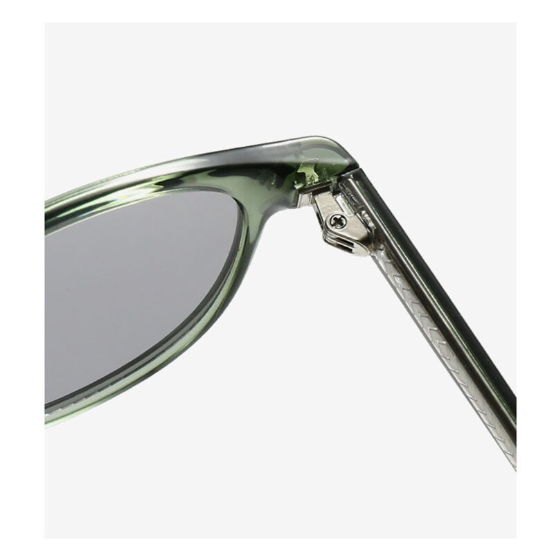 Ochelari de soare rotunzi, unisex Techsuit 99046, gri
