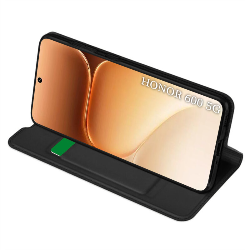 Husa Honor 600 Techsuit Magskin Book, negru