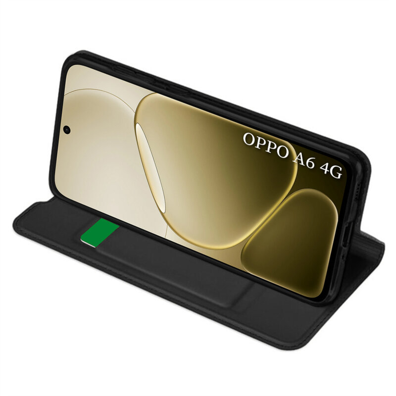 Husa Oppo A6 4G Techsuit Magskin Book, negru