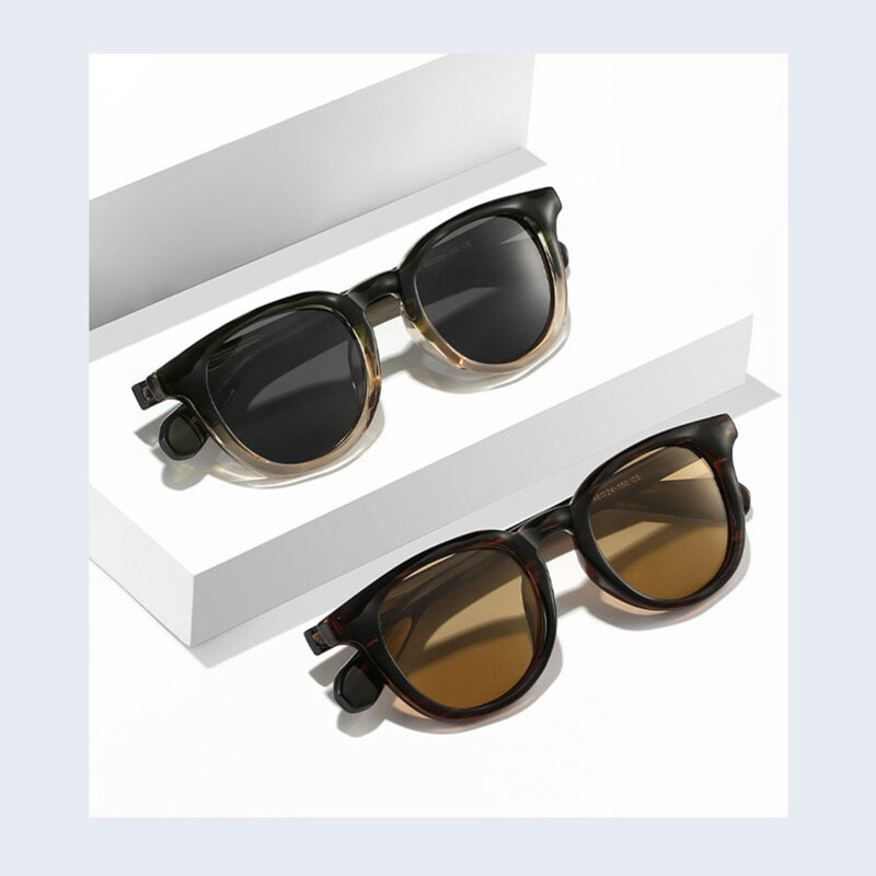 Ochelari de soare polarizati pentru barbati Techsuit 8663, maro