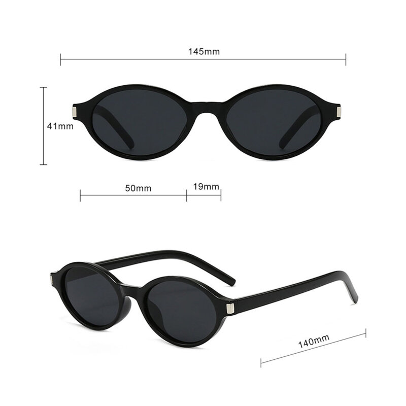 Ochelari de dama retro-moderni Techsuit 3952, print/bleu