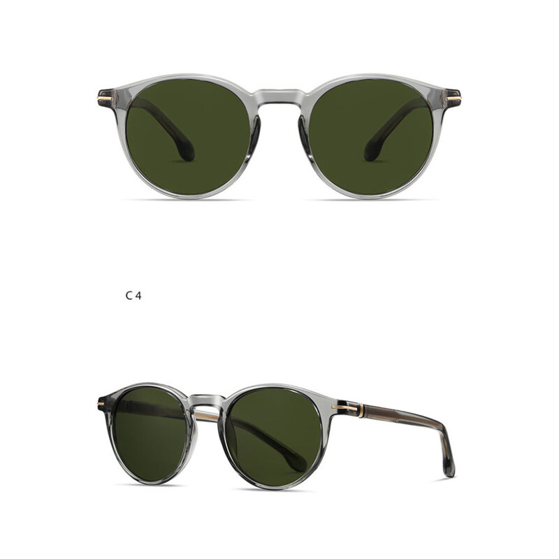 Ochelari cu protectie UV pentru barbati Techsuit 31235, gri/verde