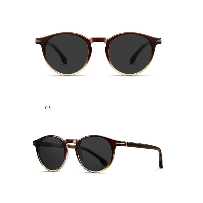 Ochelari cu protectie UV pentru barbati Techsuit 31235, maro/gri
